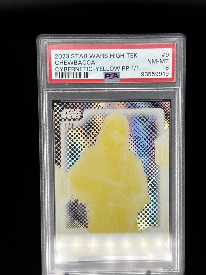 2023 Star Wars High Tek Chewbacca Yellow 1/1 - Image 3 of 4