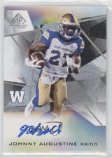 2021 SP Game Used Edition CFL Auto Johnny Augustine #A-JA Auto 1k8g
