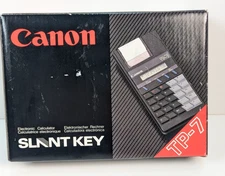 Canon TP-7 Pocket  Thermal Printer in Box  W/Case, Manual, Printer paper rolls