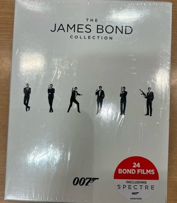 The James Bond Collection 007 24 Bond Films Blu-Ray Box Set NEW