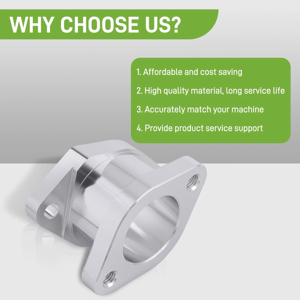 Carburetor Intake Manifold Boot CNC Aluminum for Yamaha Warrior 350 1UY-13586-02 - Image 4 of 4