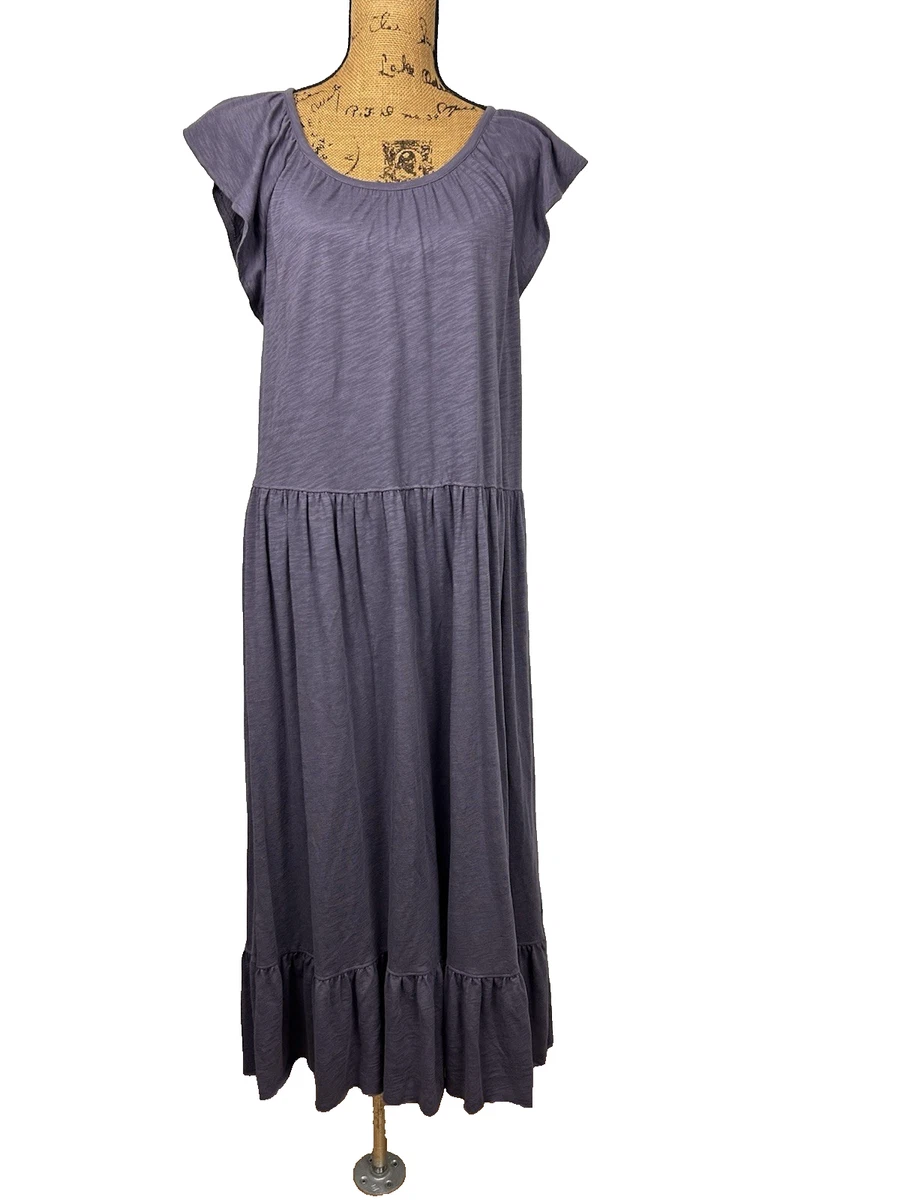 green emerald velvet dress Lilla P Flutter Sleeve Dress in Crystal