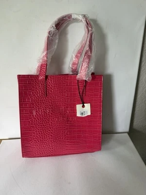 Ted Baker-CROCCON-Imitation Croc Icon Bag - Image 1 of 4