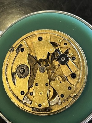 Antique GOOD BALANCE Key Wind Quarter Repeater Pocket Watch Movement, Nice Dial