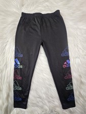 Girls' ADIDAS All Over Print Leggings SZ 5 