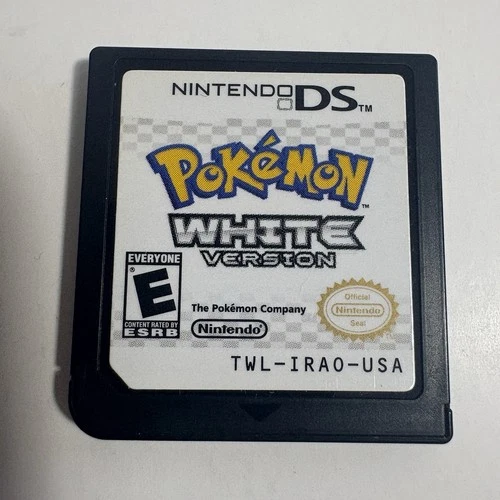 Pokemon White (Nintendo DS) Loose Cartridge Only Authentic Tested Fast Shipping!