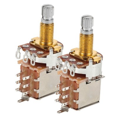  2 Pcs Gitarren-lautstärkeregler-potentiometer Gitarren-Klangregelung