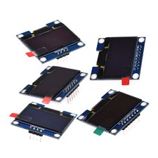1.3" Blue/White OLED LCD 4-8PIN Display Module GND/VVC Interface I2C/SPI 128x64