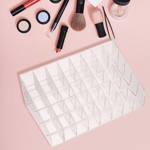 Klarer Lippenstift-Displayhalter, Acryl-Kosmetik-Organizer, Make-up-Aufbewahrung - Bild 3 von 17
