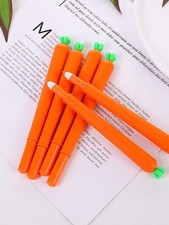 CARROT SHAPE PEN BOYS CHILDRENS MENS WOMENS FUNNY UNUSUAL NOVELTY BIRTHDAY GIFT