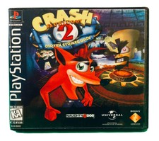 PS1 REPLACEMENT GAME CASE ONLY - Crash Bandicoot 2: Cortex Strikes Back