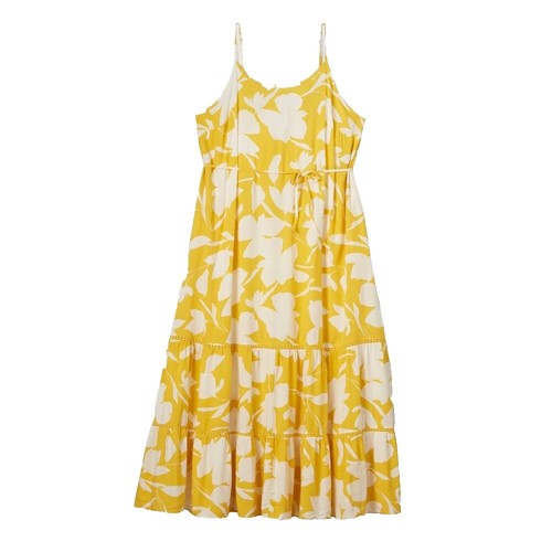 Women's Denim Midi A-Line Dress - Ava & Viv | eBay