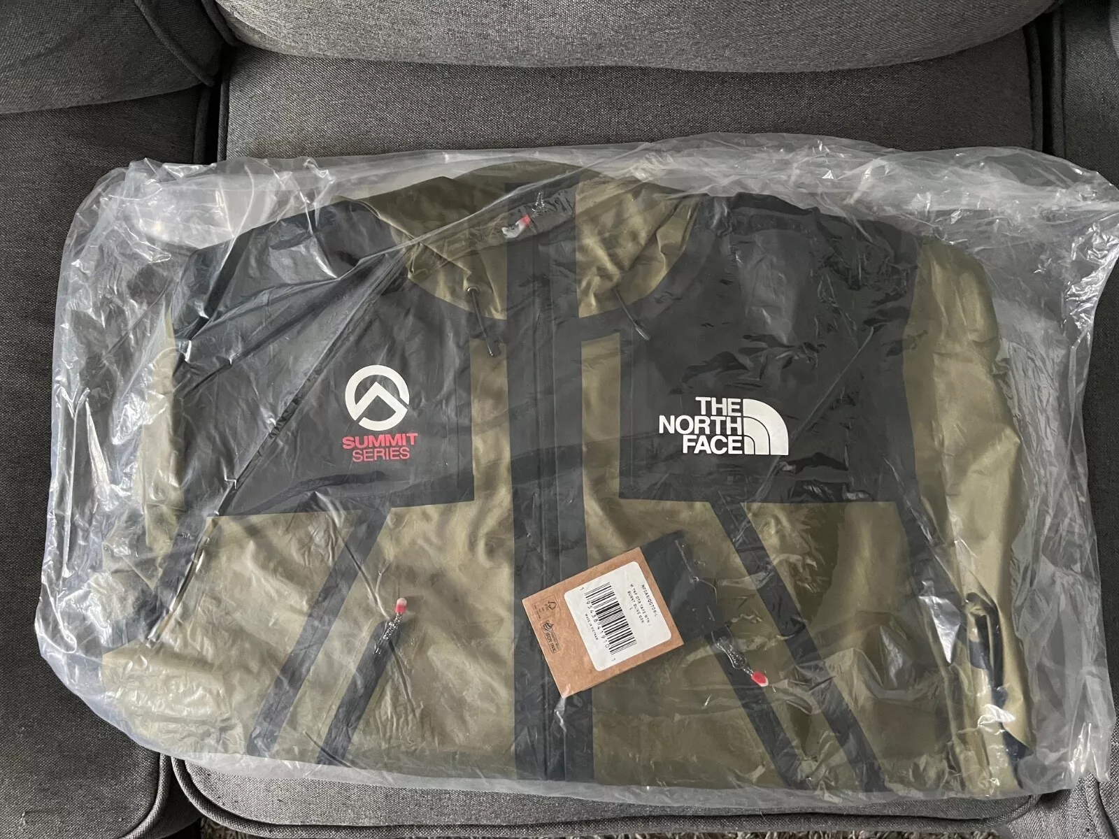 VESTE SUPREME THE NORTH FACE SUMMIT SERIES BANDE EXTÉRIEURE COUTURE OLIVE L DS OG ALL 