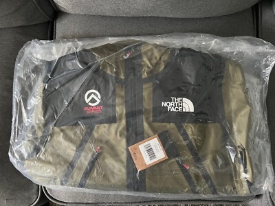 SUPREME THE NORTH FACE SUMMIT SERIES OUTER TAPE SEAM JACKET OLIVE L DS OG ALL 