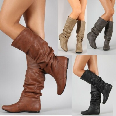 big calf boots