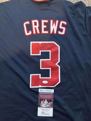WASHINGTON NATIONALS - DYLAN CREWS MAGLIA AUTOGRAFA FIRMATA JSA COA TOP PROSPECT - Foto 2 di 6