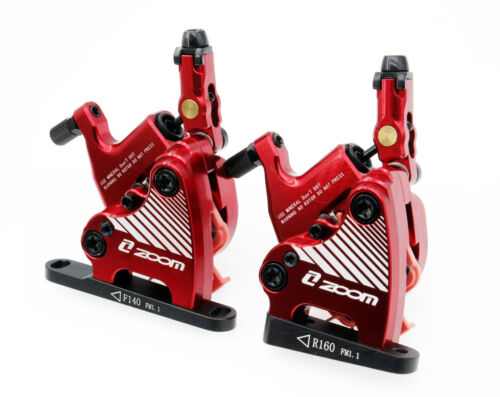 Zoom FM-HB110 Cyclocross Fahrrad Hydraulik Flachmontage Scheibe Bremssattel Set - Bild 14 von 34