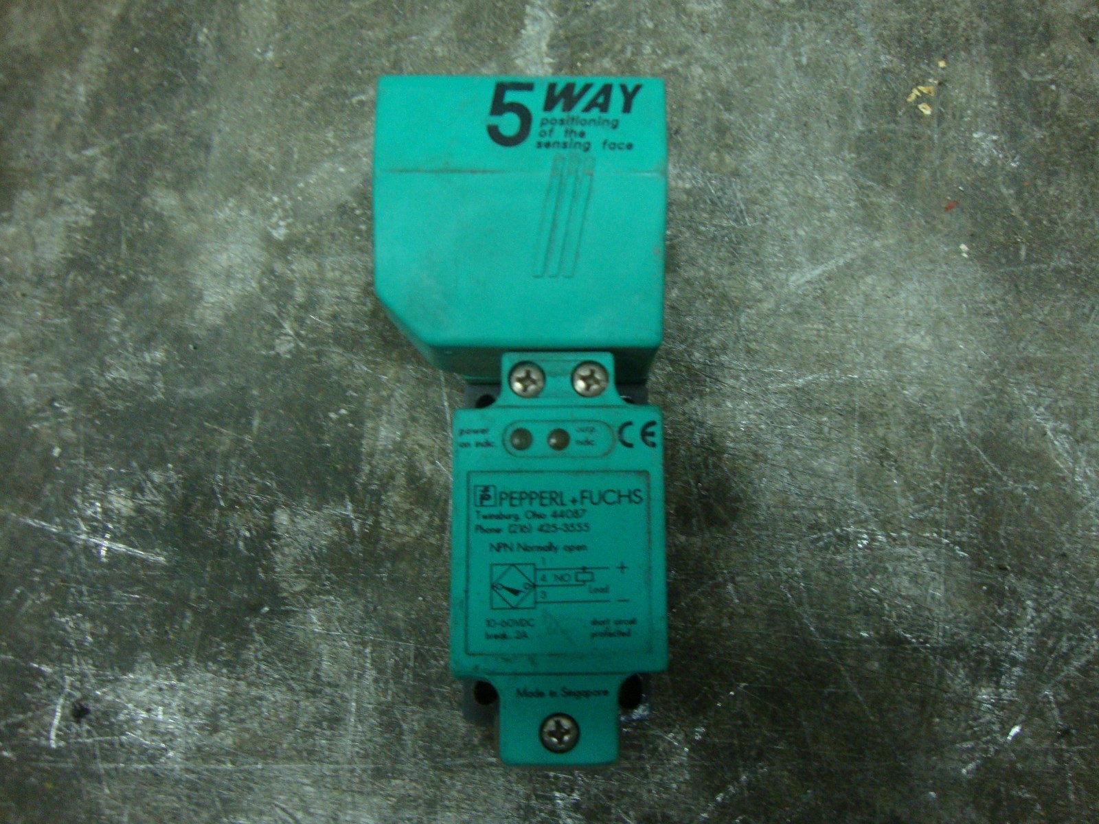 PepperL & Fuchs 5 Way Position 10-60vDC 2 Amp Break 19520MO | eBay