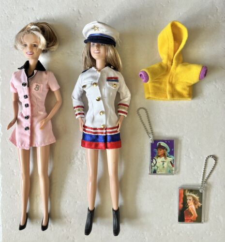 Britney Spears Dolls Sailor Navy Performing For You Drive Me Crazy Keychain Set - Afbeelding 1 van 1