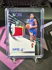 2023-24 Panini NOIR Marcus Sasser Rookie Jersey Autographs #354 48/99!
