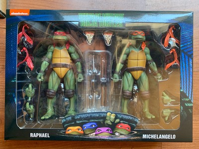Raphael & Michelangelo Neca 2 Pack Wal Exclusive TMNT Turtles â90 Movie IN HAND | eBay