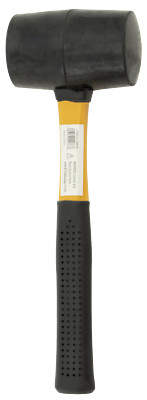 Rubber Mallet 16oz Fiberglass Handle