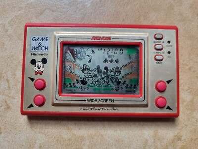 Nintendo Game & Watch Game - MICKEY MOUSE - ***INCLUDES 2 NEW
