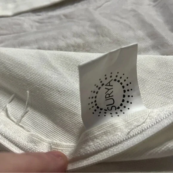 Funda de Almohada Surya, Funda de Almohada, Tamaño Grande Aprox 26in x 26in Falsa Decorativa Foto 3 de 4