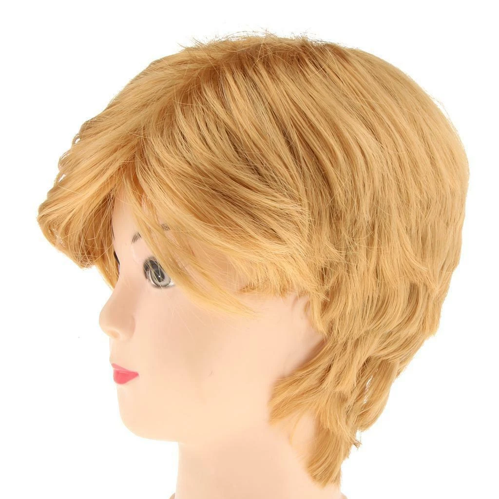 Parrucca corta bionda per donna Parrucca corta bionda per donna