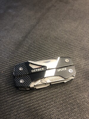 Gerber Splice Black Mini Multi Tool Plier Used