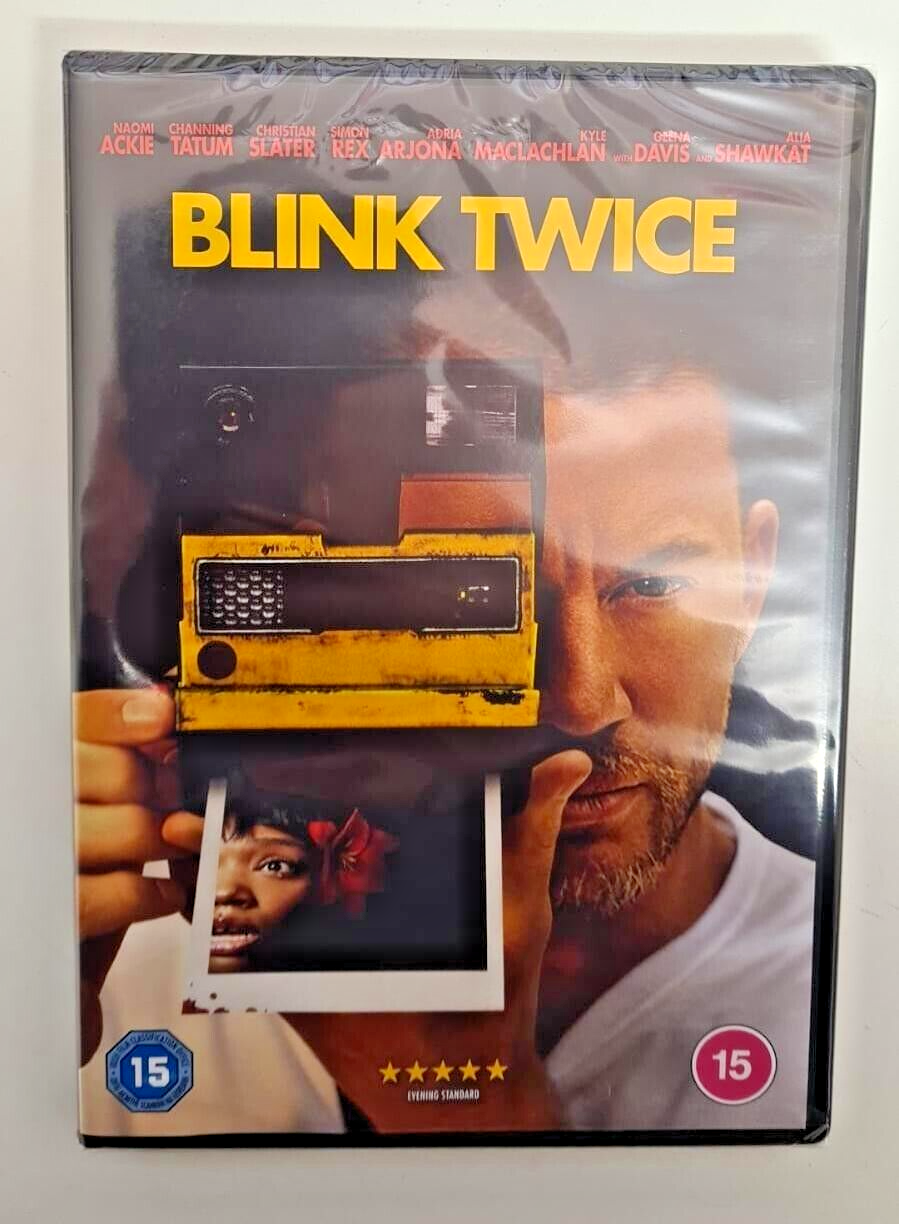 BLINK TWICE      BRAND NEW SEALED GENUINE UK DVD