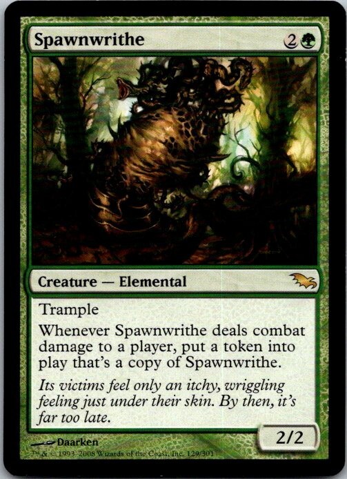 Spawnwrithe Shadowmoor MTG LP
