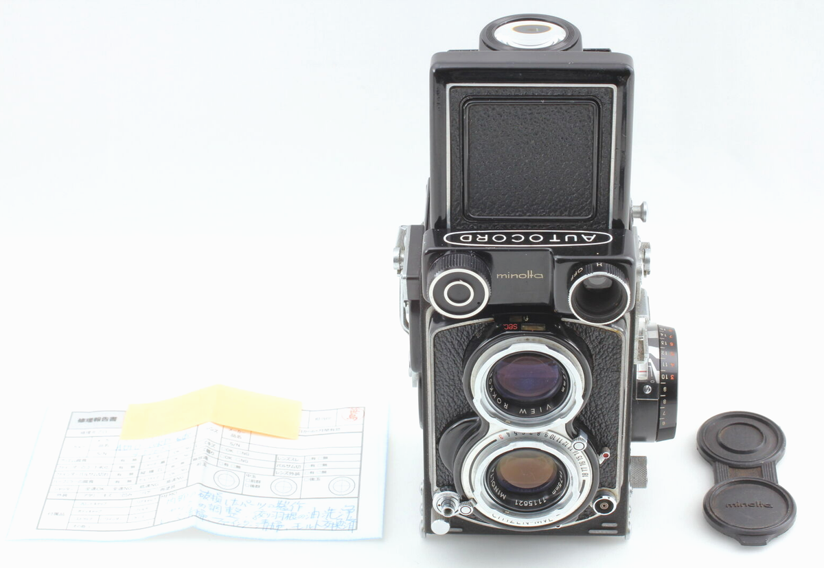 Overhauled CLA'D Minolta Autocord CDS III 6x6 TLR Camera