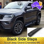 Black Powder Coated 4" OEM Side Steps For Jeep Grand Cherokee 2011-2022