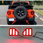 For 2018-2025 Jeep Wrangler JL LED Rear Fog Light Bumper Light Sets Accessories