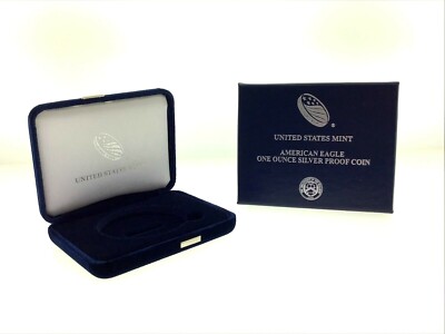 New in Box American Eagle Silver Bullion One Ounce Presentation Case (No Coins)