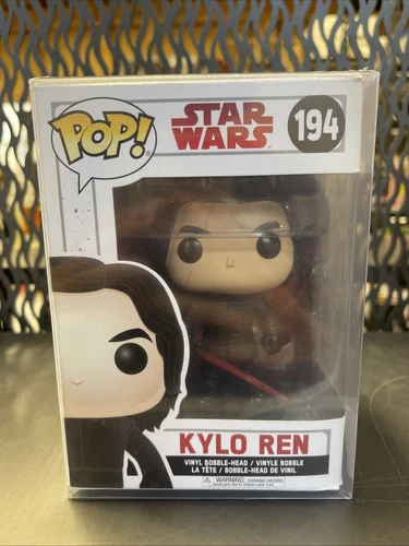 Funko POP! Star Wars The Last Jedi Kylo Ren Unmasked GITD Lightsaber #194 A24