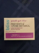 Bliss Youth Got This Prevent 4 + Pure Retinol Deep Hydration Moisturizer 1.7oz