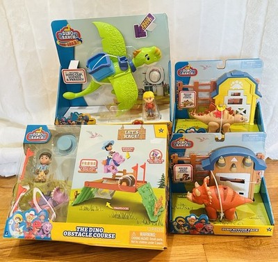 Dino Ranch Action Figures Dinosaur Playset and characters Set New