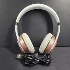 Beats Solo3 Wireless On-Ear Headphones A1796 - Rose Gold READ v6