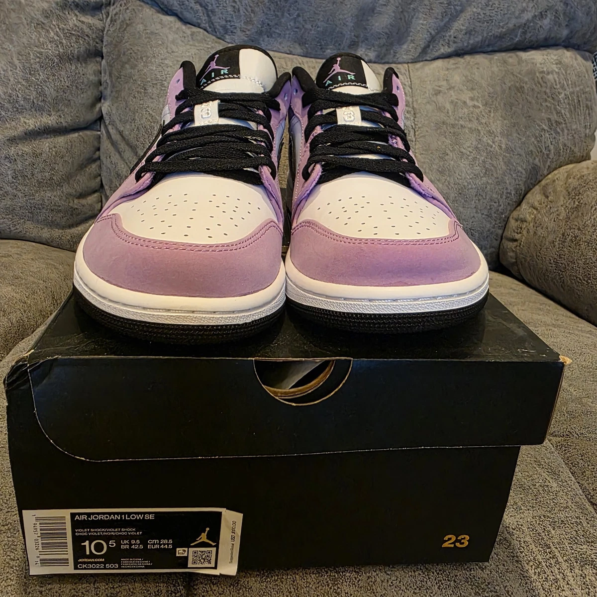 Jordan 1 SE Low Violet Shock | eBay