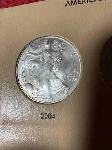 2004 American Silver Eagle 1oz/.999 Fine Silver Coin Uncirculated