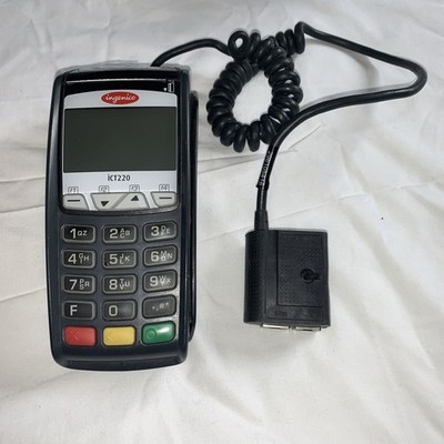 Ingenico ICT220 Credit Card Terminal with Chip Reader Non Tested Business Store