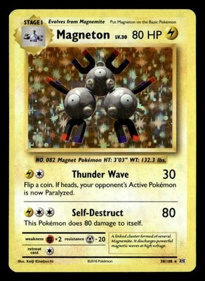 Magneton Holo Rare XY - Evolutions 38/108 MP Pokémon TCG