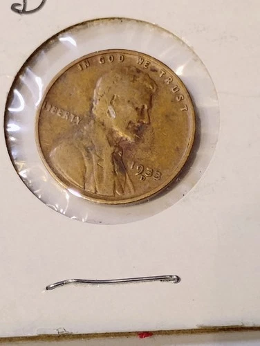 1933 D Lincoln Wheat Cent, Penny, In Fine Condition