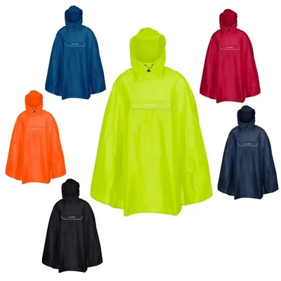 Vaude Valdipino Poncho Regenjacke Regenschutz Regencape Regenponcho Regenmantel