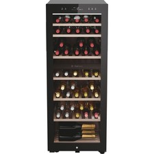 Haier HWS77GDAU1 77 Bottle Dual Zone Wine Cooler - Black 51002