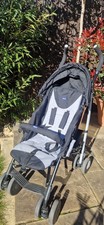 Chicco Echo Stroller, Stone, Birth to 22kg, Foldable, Lightweight, Lay-Flat