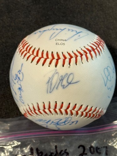 Arizona DIAMONDBACKS 2007 Spring Training Team (15) Signed Baseball Autograph - Picture 3 of 7