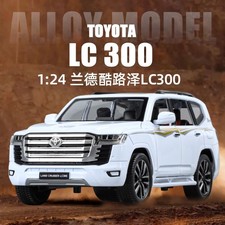 1:24 Toyota Kuluze LC300 alloy car model simulation off-road vehicle ornament